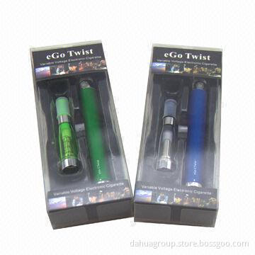 eGo twist vaporizer electronic cigarette, variable voltage battery, eGo-C twist